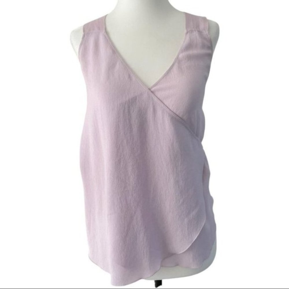 ARITZIA Wilfred Japanese Crepe Crisscross Too Purple XXS